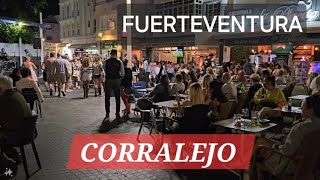 Night in CORRALEJO Fuerteventura 🇪🇸 4K [upl. by Jahncke]