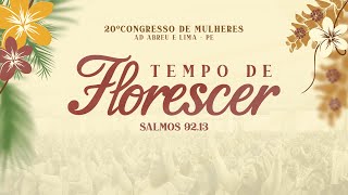 20º Congresso de Mulheres  Templo Central  Ieadalpe  Ao Vivo  19072024 5º DIA Tarde [upl. by Jenica]