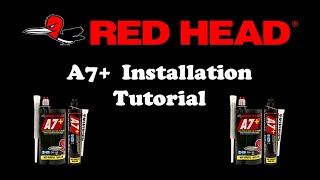 Red Head A7 Installation Tutorial [upl. by Barcroft]