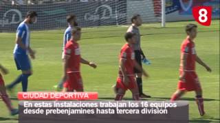 La 8 Soria RTVCYL La 8 Reportaje sobre la Ciudad Deportiva CD Numancia [upl. by Gans]