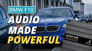 Amplifier Upgrade For BMW F10 With HiFi – Install Tutorial [upl. by Arimak8]