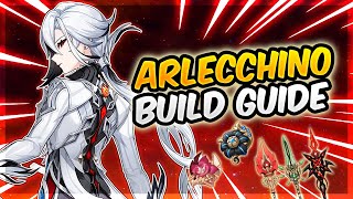 Arlecchino Build Guide  Artifacts amp Weapons With Ranking Genshin Impact 46 [upl. by Rehpotisrhc]