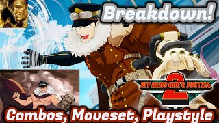 Inasa Breakdown CombosMoveset Showcase My Hero Ones Justice 2 quotInasa Yoarashiquot gameplay pro jk [upl. by Delfeena114]