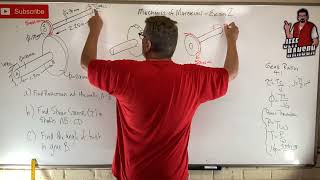 Mechanics of Materials Exam 2 Problem 1 Torsion with Gear Ratios [upl. by Sell]