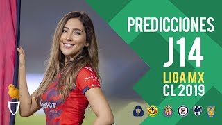 Predicciones Jornada 14 Liga MX Clausura 2019  Pronóstico Liga MX  Quiniela Futbol 2019 [upl. by Grosmark]