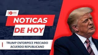 URGENTE EEUU Senadores republicanos se enfurecen porque Trump entorpece un delicado acuerdo [upl. by Pittel]