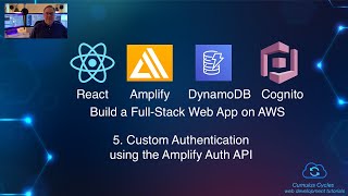 5 AWS Amplify Custom Authentication using the Amplify Auth API [upl. by Larimore574]