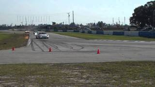 ALMS Sebring Test Turn 13 [upl. by Ittam]