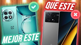 ❌3 telefonos MEJORES que el POCO X6 Pro ✅ En verdad [upl. by Dunn]