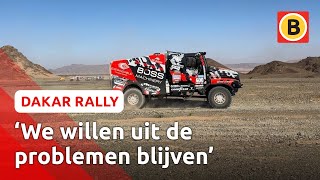 KAMPIOEN deelt eerste TIK UIT  Dakar Rally [upl. by Namsu]