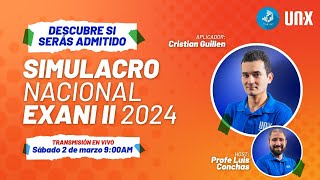 Aplicaciòn Simulacro Nacional EXANI  II  Enero Junio 2024 [upl. by Sparky]