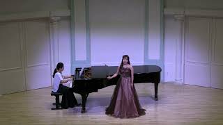 Duex Poèmes de Louis Aragon C Fêtes Galantes Francis Poulenc Soprano Chaewon Lee 소프라노 이채원 [upl. by Voltmer726]