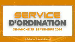 Service Dordination  Dimanche 29 Septembre 2024 [upl. by Alakam]