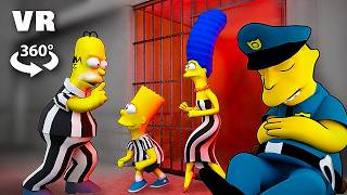 360° VR  SIMPSONS PRISON BREAK [upl. by Imer]