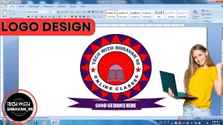 MS word me logo kaise banaya jata hai  How to create logo in Ms word  MS word tips and tricks [upl. by Vaughn]