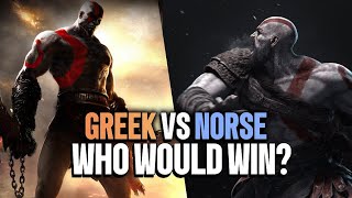 Nordic Kratos Vs Greek Kratos Who Would Win In A Battle [upl. by Poole]