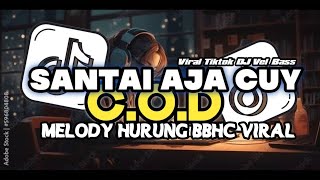 DJ CAMPURAN COD X SANTAI AJA CUY X YANK HAUS VIRAL TIKTOK DJ Vel Bass ♪ [upl. by Audy]