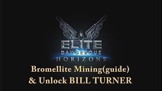 Elite Dangerous Bromellite Mining guide [upl. by Bowne]