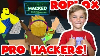 WE ARE PRO HACKERS in ROBLOX FLEE THE FACILITY [upl. by Cirad729]