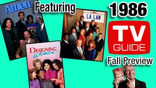 TV Guides 1986 Fall Preview Did shows suck [upl. by Ennairda]