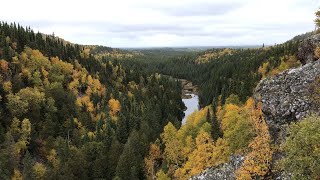 ROUYNNORANDA  CANADA  PARC AIGUEBELLE AUTOMNE  SENTIERS PAYSAGES amp TRAVERSE [upl. by Siderf]