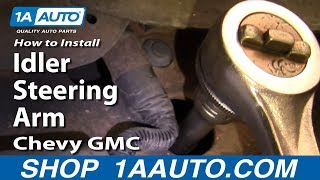 How to Replace Idler Arm Bracket Assembly 9500 Chevy Tahoe [upl. by Balliol]