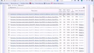 Bioinformatics practical 2 how to run NCBI BLAST [upl. by Adaynek]