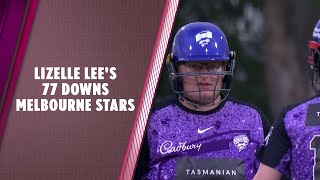 Lizelle Lee Powers Hobart Hurricanes To a Comfortable Win [upl. by Berkie]