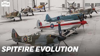 Spitfire Mk1 to Mk24  How Spitfires kept getting better [upl. by Ramedlaw]