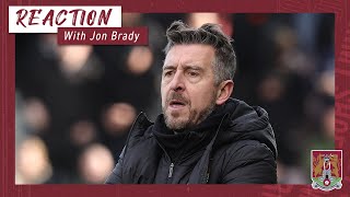 Jon Brady speaks to BBC Radio Northampton after the win over Port Vale [upl. by Liahcim]