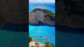 Navagio Beach „Shipwreck Beach“ ZakynthosZante Greece🇬🇷 reels reel shortvideo short shorts [upl. by Ekoorb]