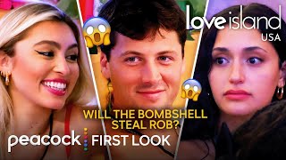 First Look Will Rob Leave Leah for a Bombshell  Love Island USA on Peacock [upl. by Fishbein]