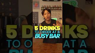 5 Drinks To Order At A Busy Bar cocktails bartender bartending mixology barchemistry [upl. by Benita]