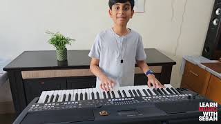 Karimizhi Kuruviye  Keyboard  Vidyasagar  Devanand  Sujatha Learn Music With Seban  Sidharth [upl. by Hairym]