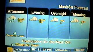 The Weather Network  Local forecast on Halloween 2012 [upl. by Homerus]