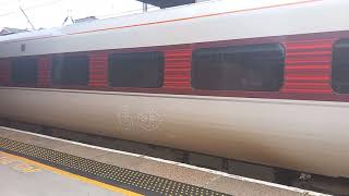 LNER Azuma 800 Departing Doncaster [upl. by Laemaj650]