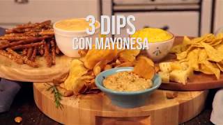 Hellmann´s  TruquitosHellmanns  3 dips con mayonesa [upl. by Letsyrhc]