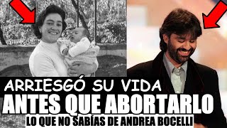 quotVIVO POR ELLAquot LA ASOMBROSA HISTORIA DE ANDREA BOCELLI [upl. by Giselle203]