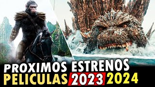 Estrenos de CINE 2023 Y 2024  Peliculas mas esperadas Fechas Trailers sin spoiler [upl. by Matazzoni]