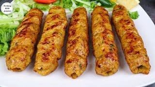 Perfect Chicken Seekh Kabab Steam amp Store Frozen Recipe With Special Chutney By Cooking With Passion [upl. by Nonnaihr]