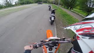 Ktm exc 125 2t GOPRO hero3 onboard [upl. by Adolphe188]