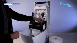 AQUARIUS Rolled Hand Towel Dispenser  code 6959  demo video [upl. by Iphigeniah]