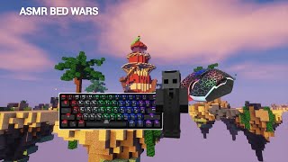 Keyboard  Mouse ASMR Sounds Hypixel Bedwars [upl. by Esinyl]