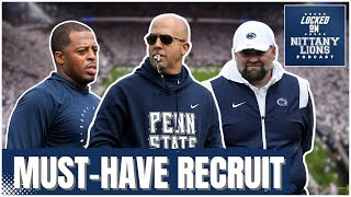 TOP 2025 target set to visit PSU this weekend  Other potential commitments Penn State recruiting [upl. by Einwahs]