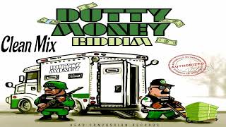 Dutty Money Riddim Mix Clean  Dutty Money Riddim Mix 2024 Clean Calum beam intl [upl. by Lyrak]