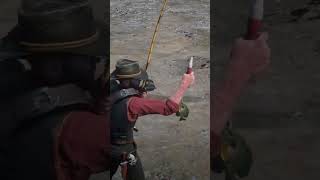 remove the water to catch a legendary fish in red dead redemption 2 rdr2 gaming [upl. by Nosnaj]