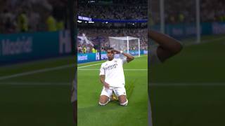 MBAPPÉ enjoys at the Bernabéu 🤍🐢 [upl. by Yetti]