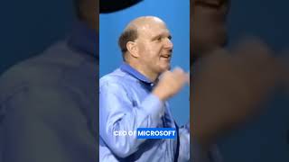 Steve Ballmer going crazy 122 billion CEO of Microsoft [upl. by Akamahs]