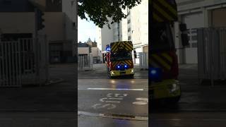 Départ incendie EPC FPTSR VLCGHR Dijon Centre  CSP Dijon Transvaal  SDIS 21 [upl. by Bergen323]