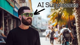 AI SUNGLASSES Is Meta Onto Something [upl. by Kehr]